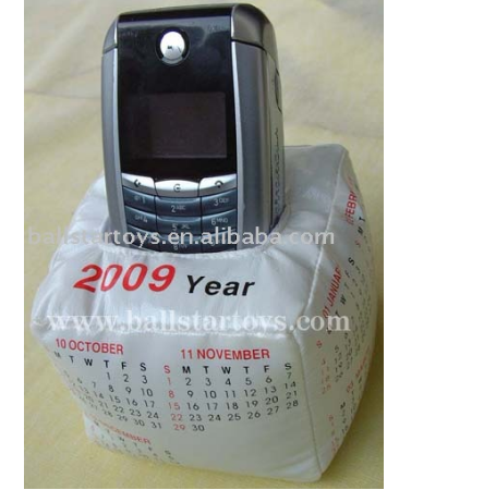 cube calendar phone holder