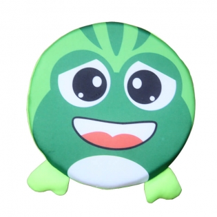 Green frog flying disc