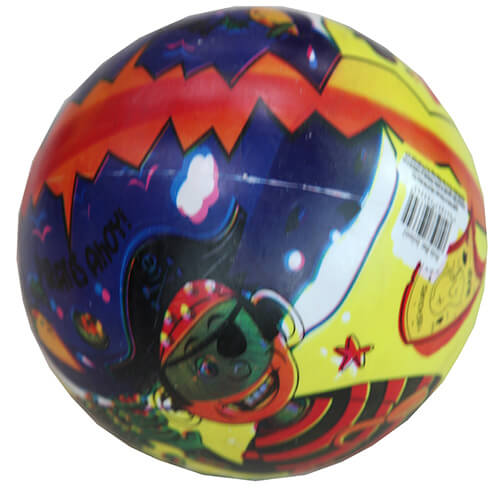 Masked superman pattern inflatable ball