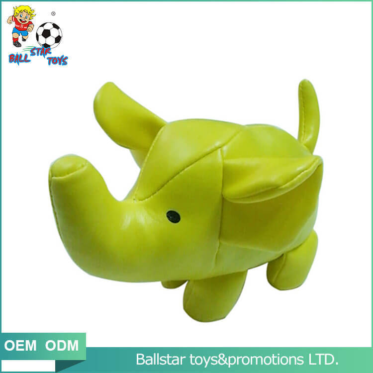 yellow elephant bean bag