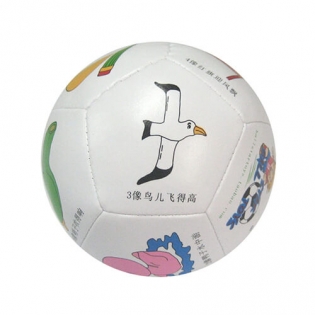 Leather soft cute soccer ball stuffed toy