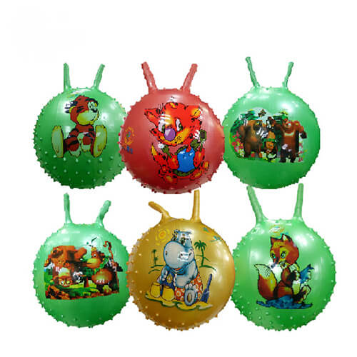 cartoon printed bouncing ball cartoon printed bouncing ball