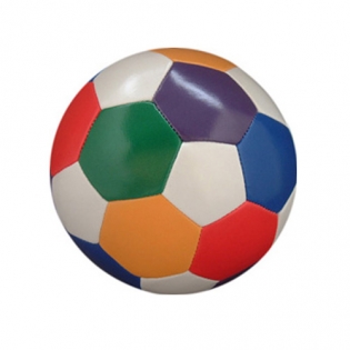 4 inch stuffed colorfull soccer ball