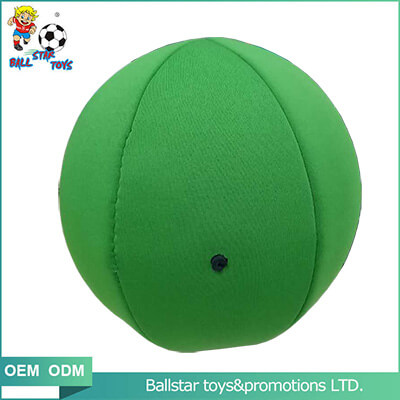 green bounching ball 