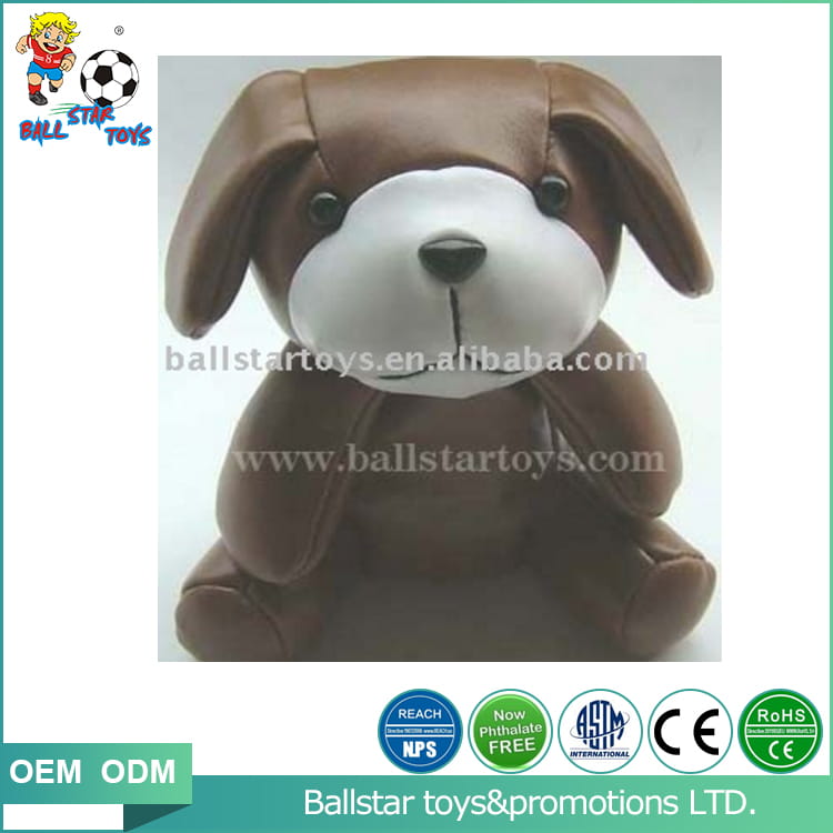 vinyl PVC stuffed dog