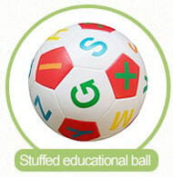 stuffed educational ball