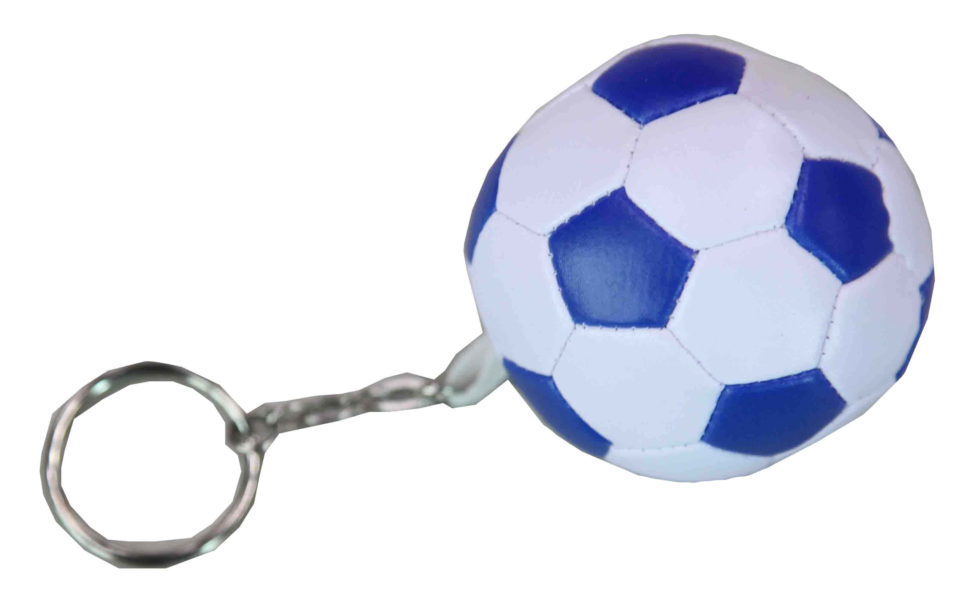 stuffed football keychain