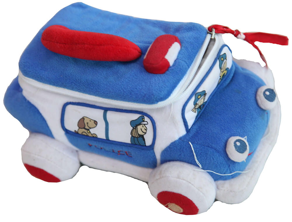 stuffed toy car