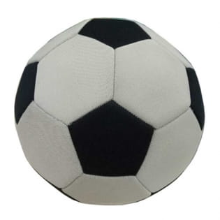 Promotion soccer Black-white beach balls