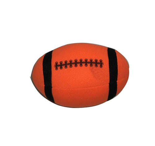 Safety colorful stuffed soft rugby