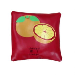 PVC fruit pattern educational sandbag for children