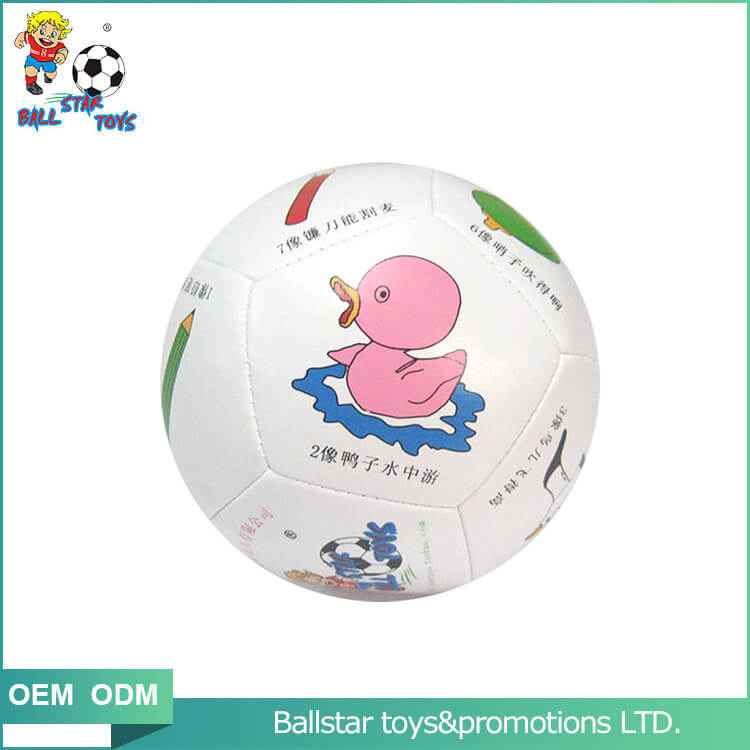 cute duck educational soccer ball stuffed toy ball