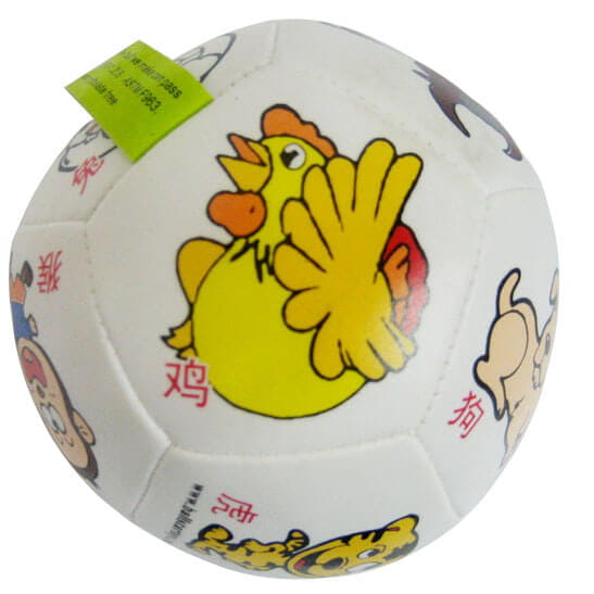 Chinese zodiac animal kids softball toy