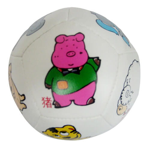 Chinese zodiac animal kids softball toy