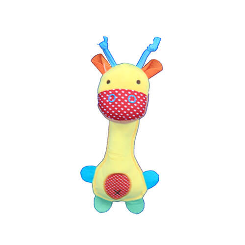 Giraffe baby hand stick