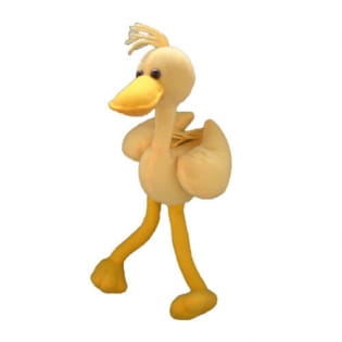 Interesting plush duck toy