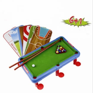 6 In 1 Multi-function Billiard Set