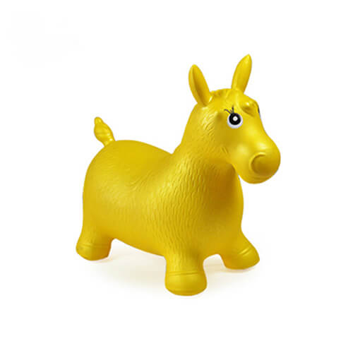 Colorful jumping horse toy